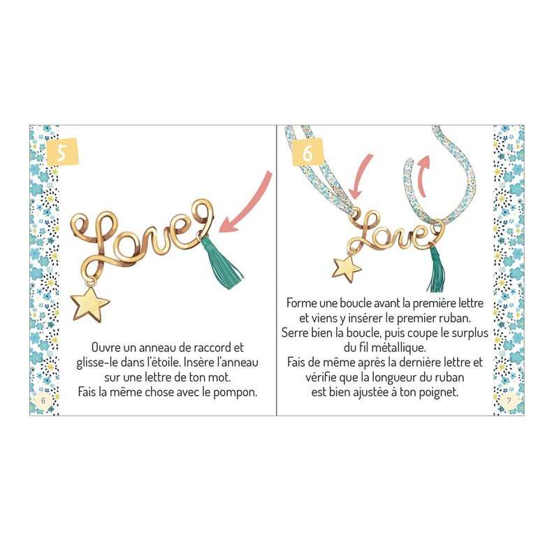 Coffret mon superbe bijou, mon joli bracelet personnalisé - Auzou