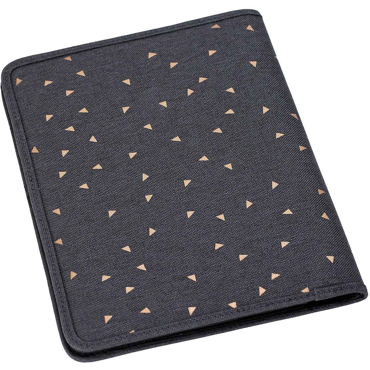 Mutterpasshülle Mum's Organizer Soft Stripes Triangle Dark Grey