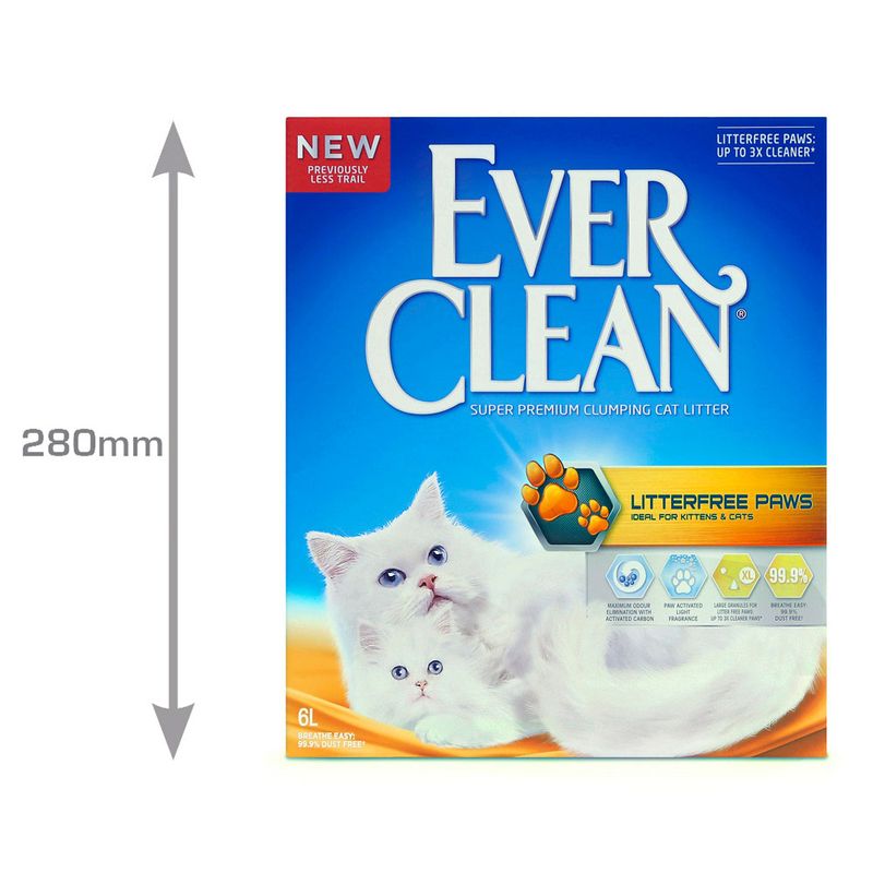 Ever Clean Litterfree Paws Katzenstreu zu TOP-Preisen | bitiba %