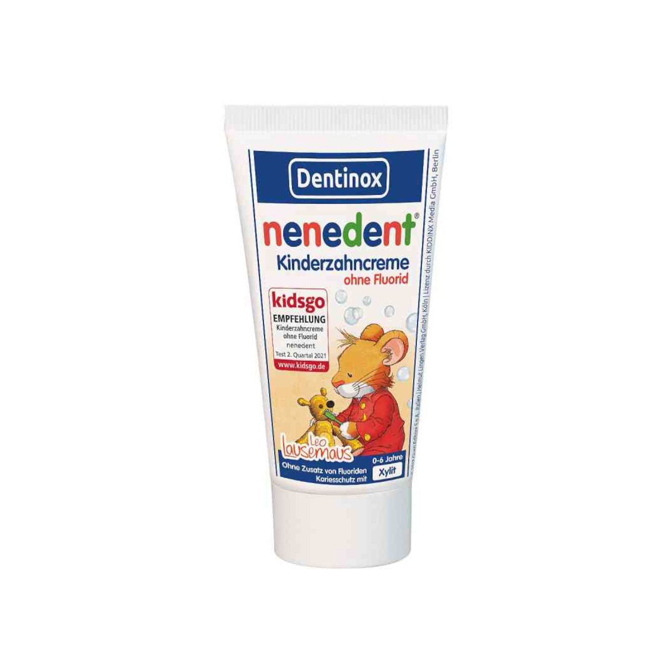 Kinderzahncreme o.Fluorid Standtube