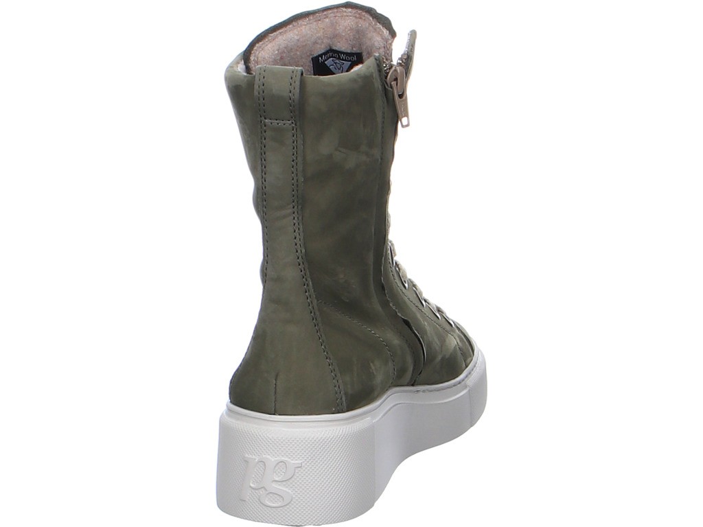 PAUL GREEN Winterstiefel khaki Schnürboots Winter
