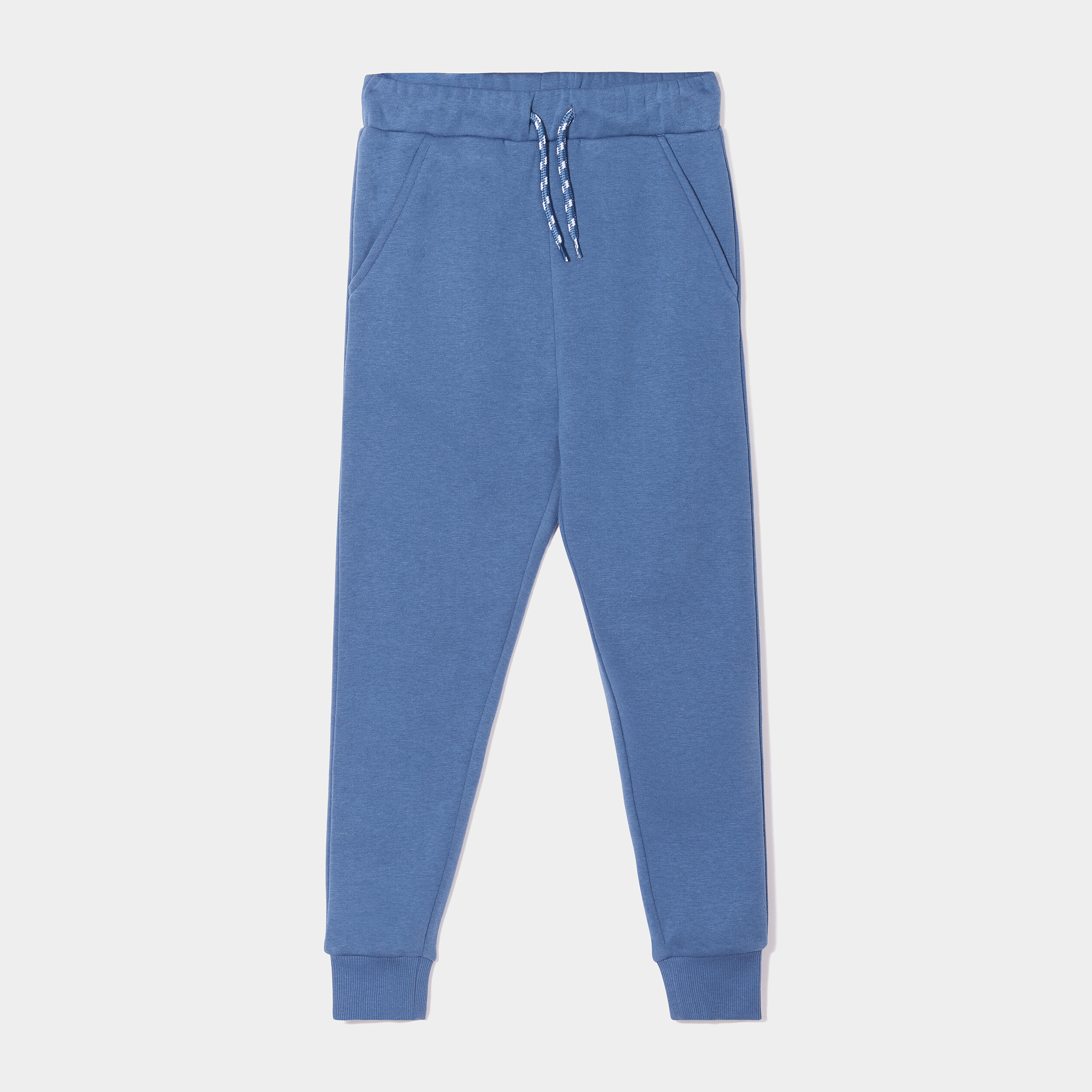 Pantalon de jogging molleton droit bleu foncé garçon | La Halle