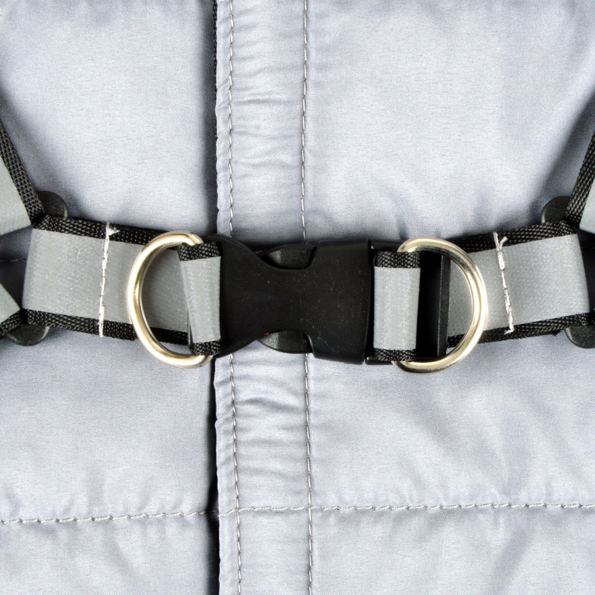 dynamic24 Hundejacke, mit reflektierendem Geschirr Winterjacke Hundemantel