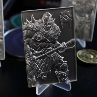 Magic the Gathering Metallbarren Garruk Wildspeaker Limited Edition (versilbert)