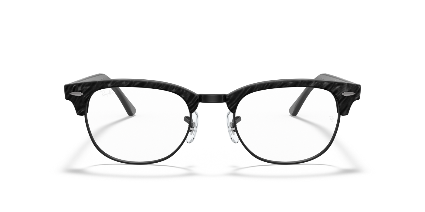 Ochelari de soare CLUBMASTER MARBLE OPTICS - Negru lucios