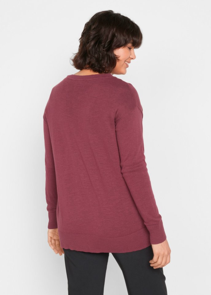 Strickjacke mit Eingriffstaschen