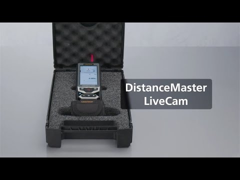 Laserliner 080.985A DistanceMaster LiveCam Multifunctional laser distance meter with HD camera as aiming aid