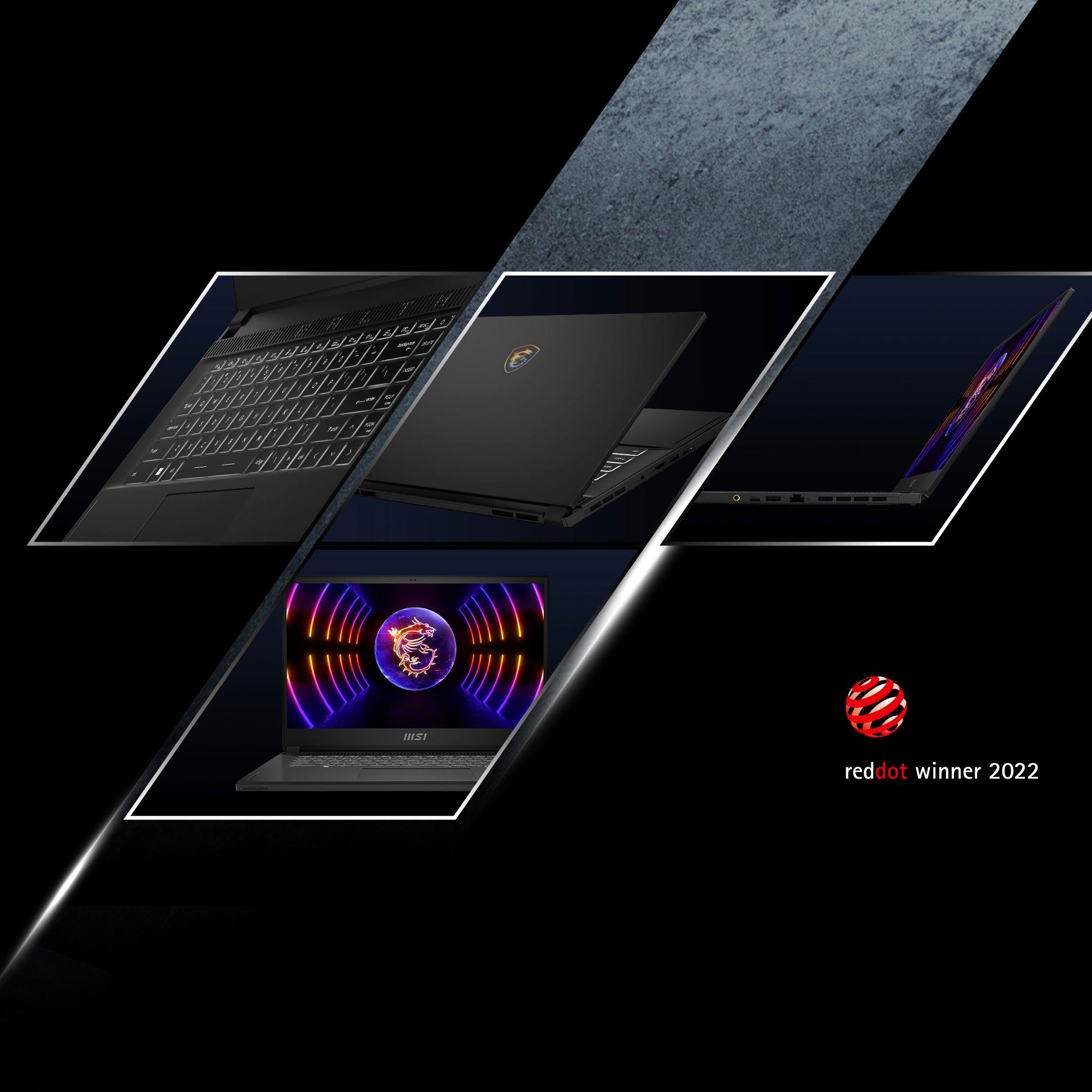 MSI Stealth 15 A13VF-052 Gaming-Notebook (39,6 cm/15,6 Zoll, Intel Core i7 13620H, GeForce RTX 4060, 1000 GB SSD, OLED-Display)