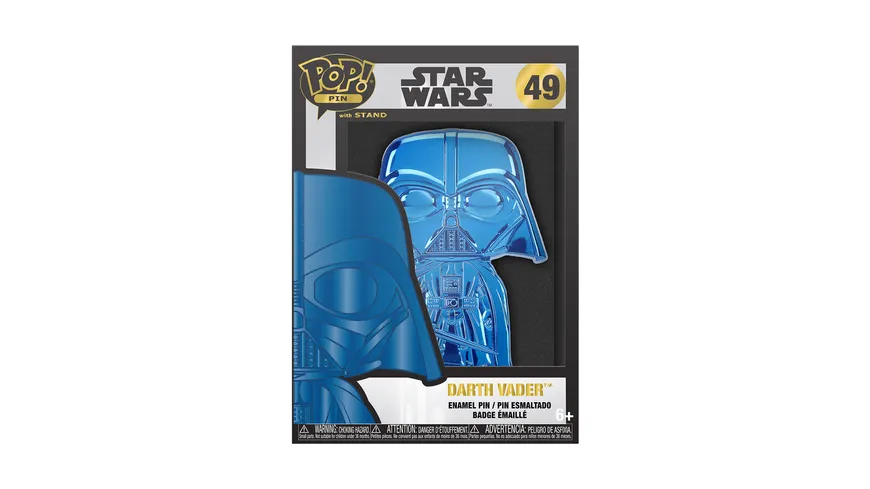 Funko - POP! - Star Wars - Pin Darth Vader (Blue)