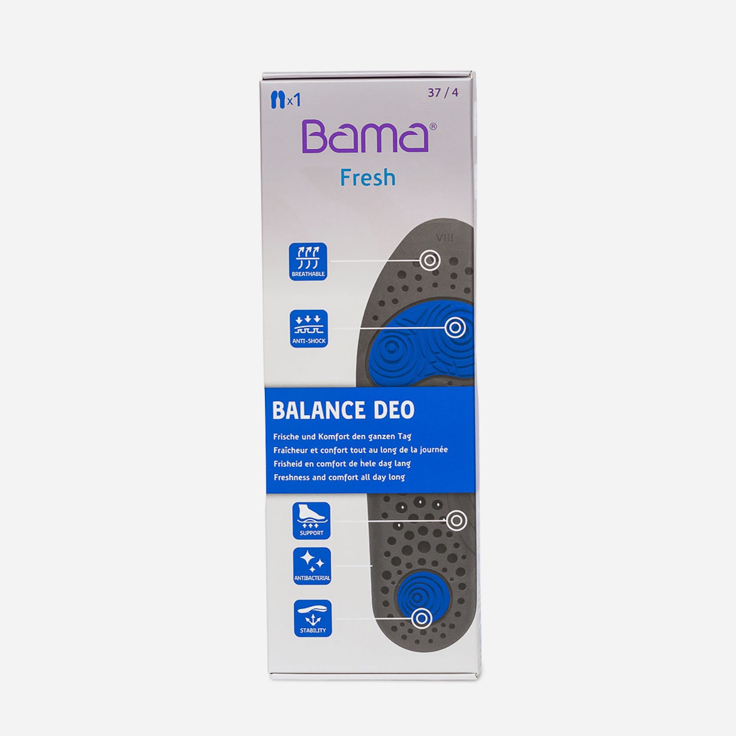 Semelles BAMA Balance Déo pour femme