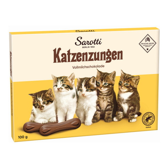 Sarotti Katzenzungen 100G