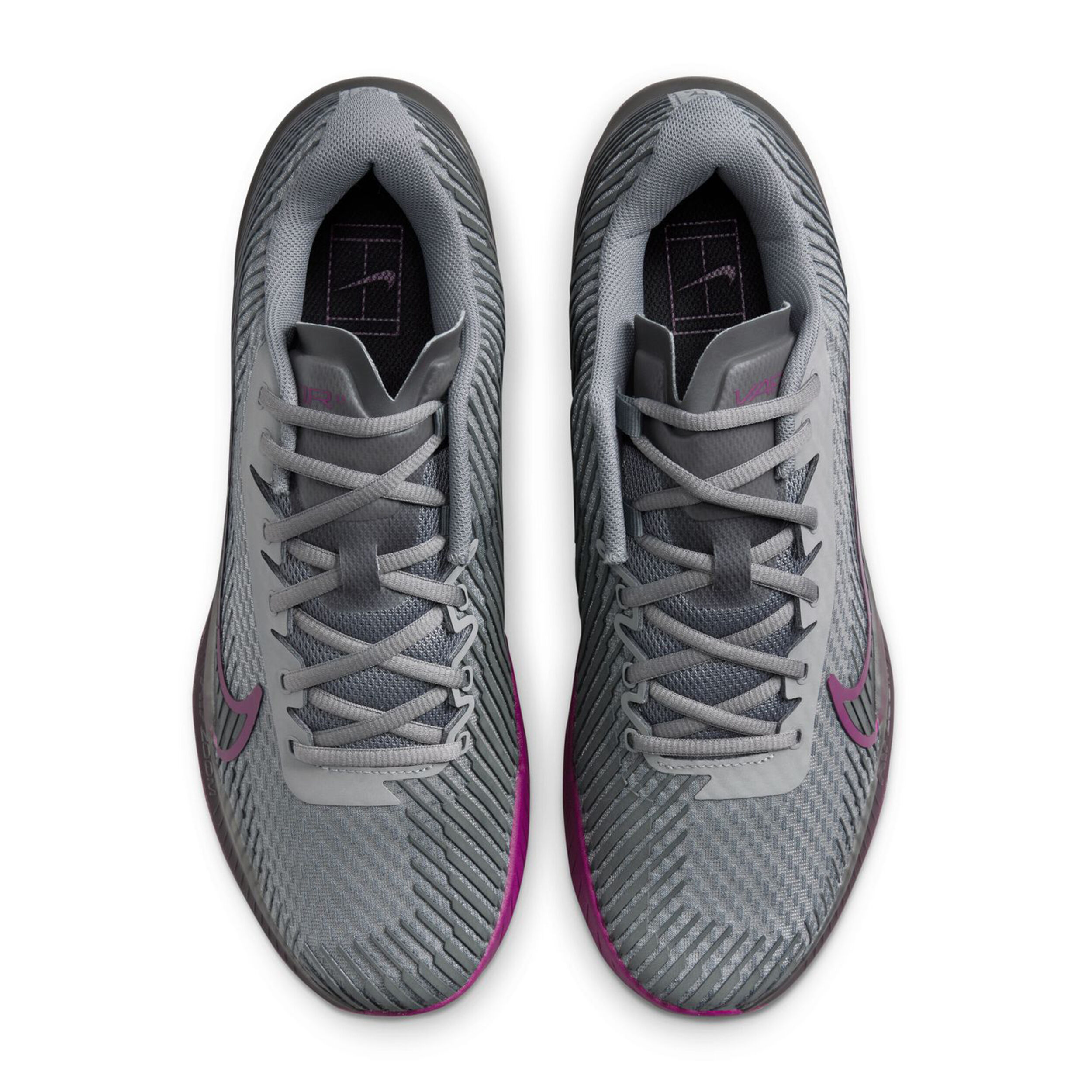 Air Zoom Vapor 11 Allcourtschuh Herren - Hellgrau, Berry