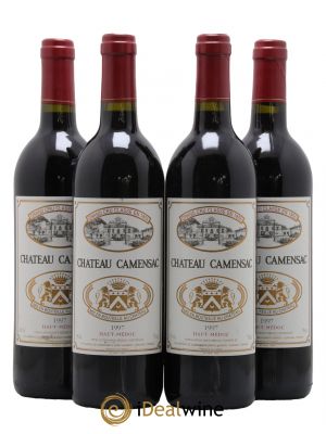 Château Camensac 5ème Grand Cru Classé  1997 - Lot de 4 Bouteilles