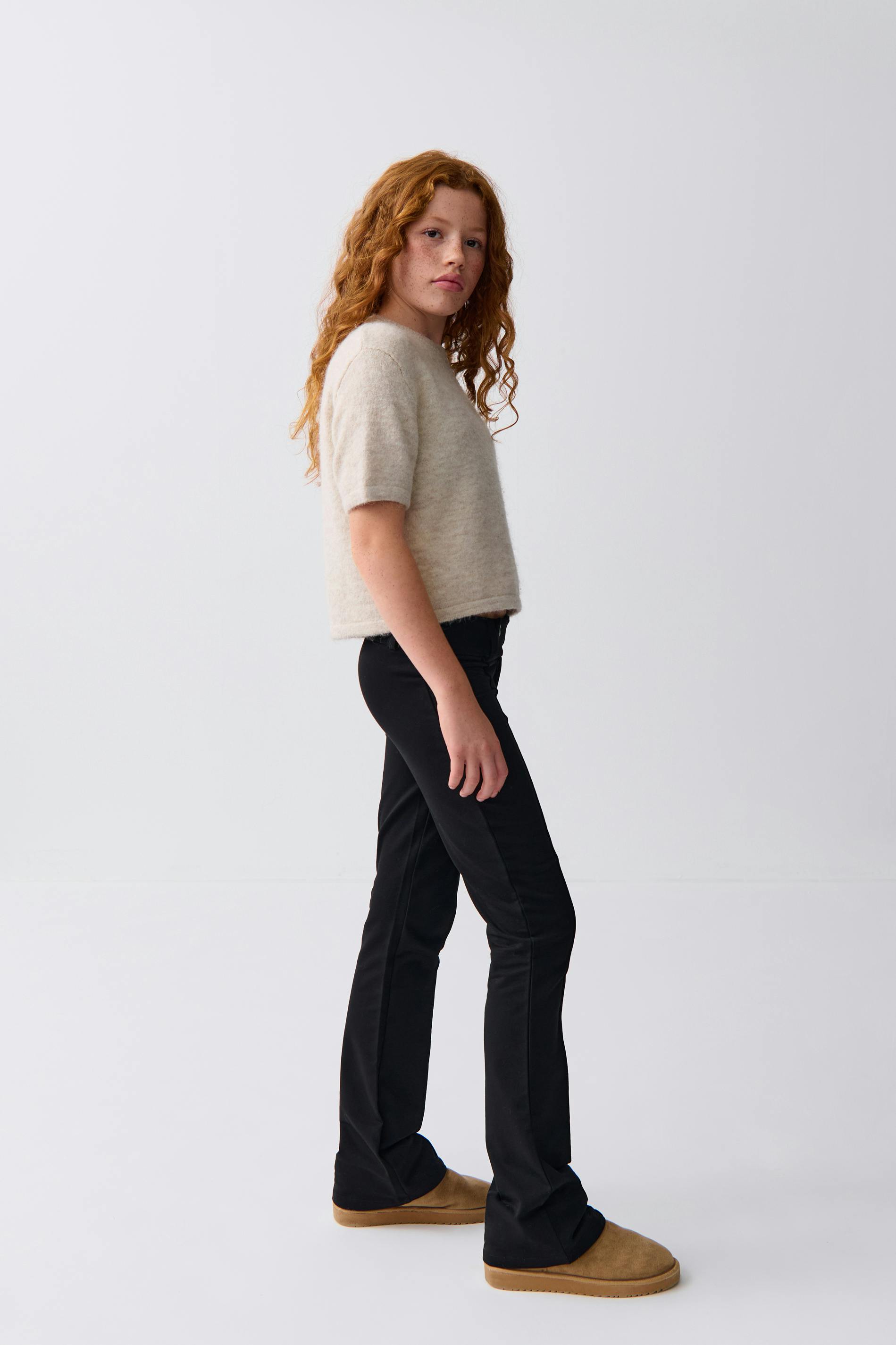 Y kn short sleeve top