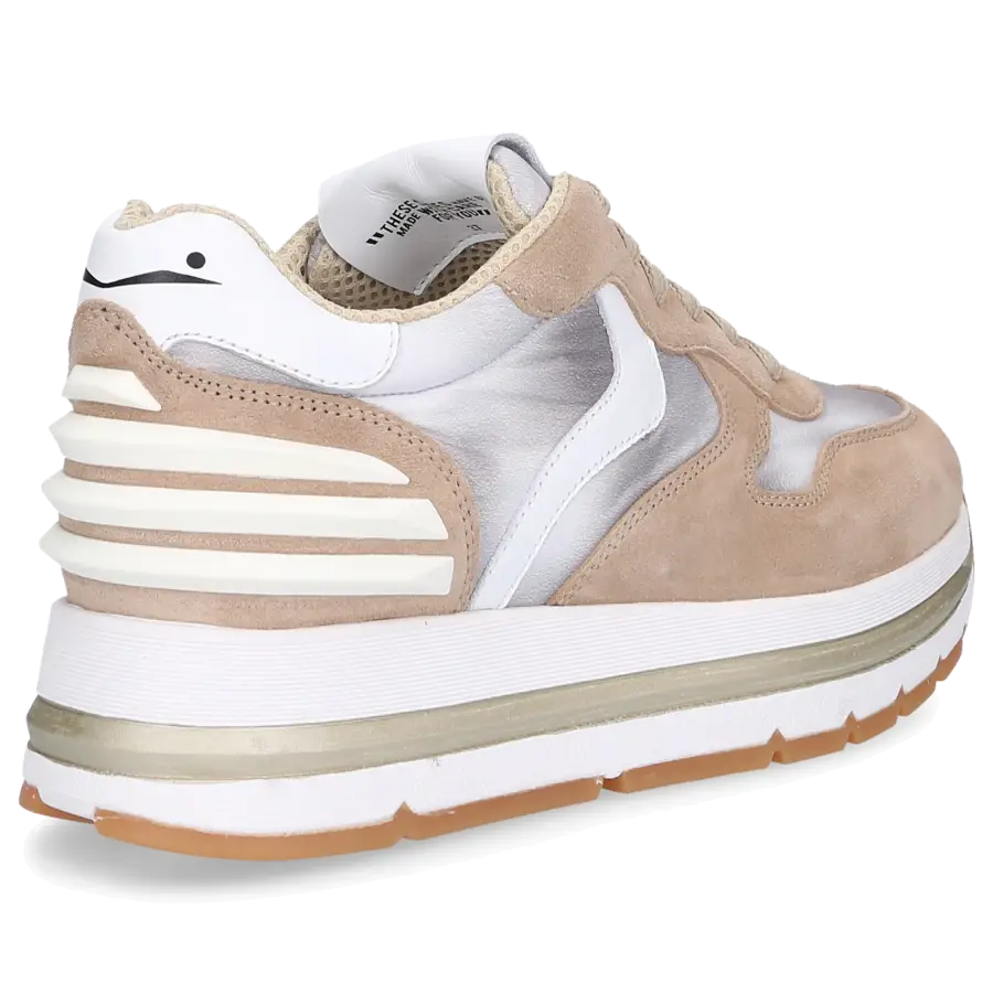 VOILE BLANCHE - Sneaker low MARAN POWER Veloursleder - beige