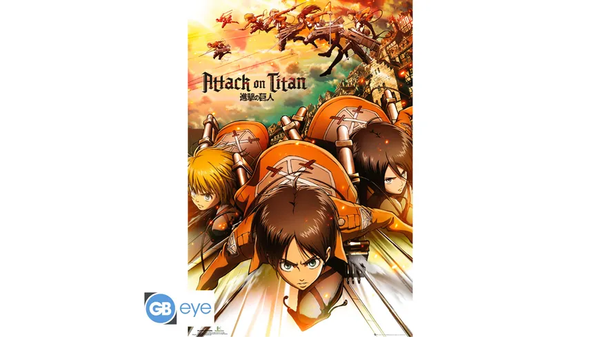ATTACK ON TITAN - Poster Maxi 91.5x61 - Attack