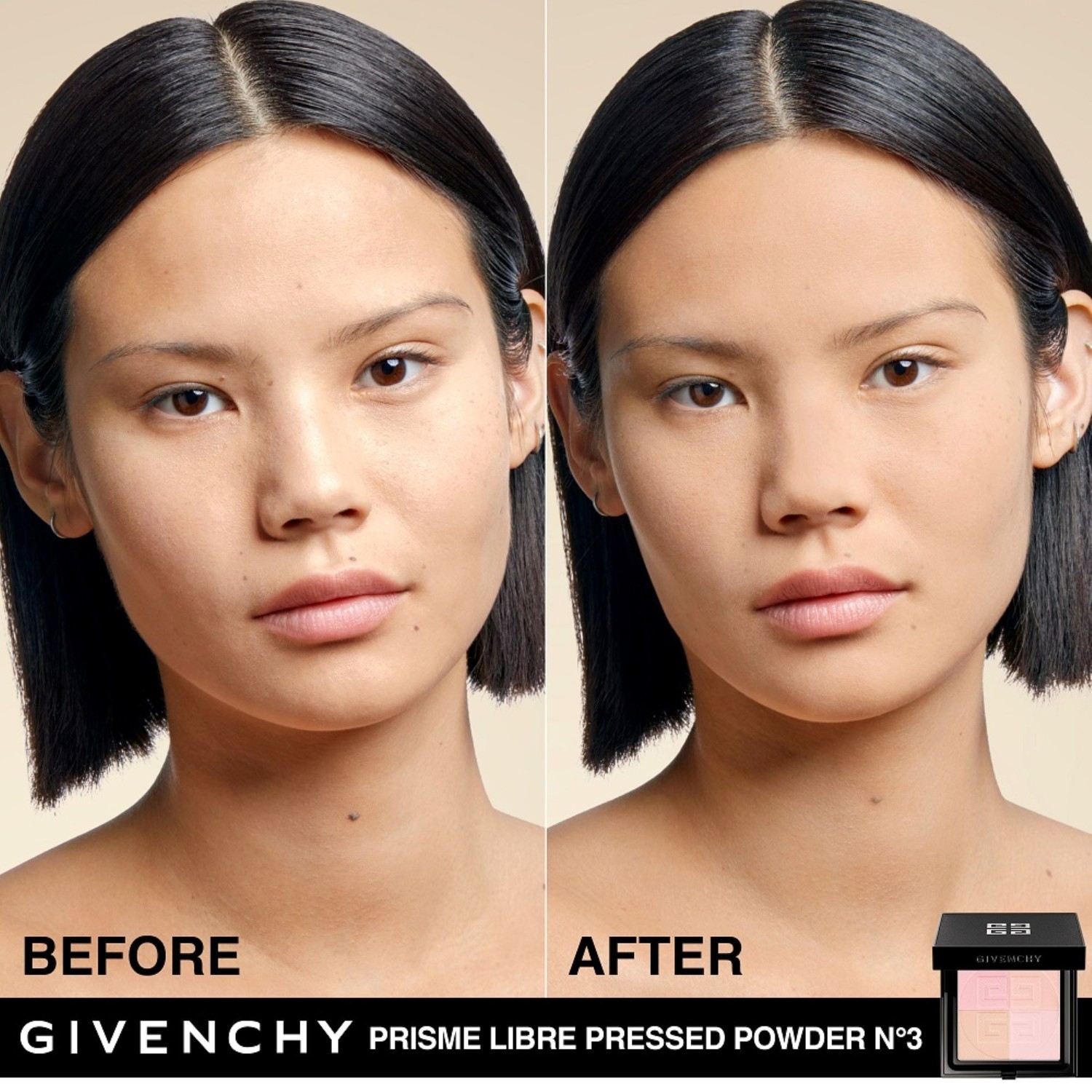 Cipria compatta Givenchy, opacizzante e levigante