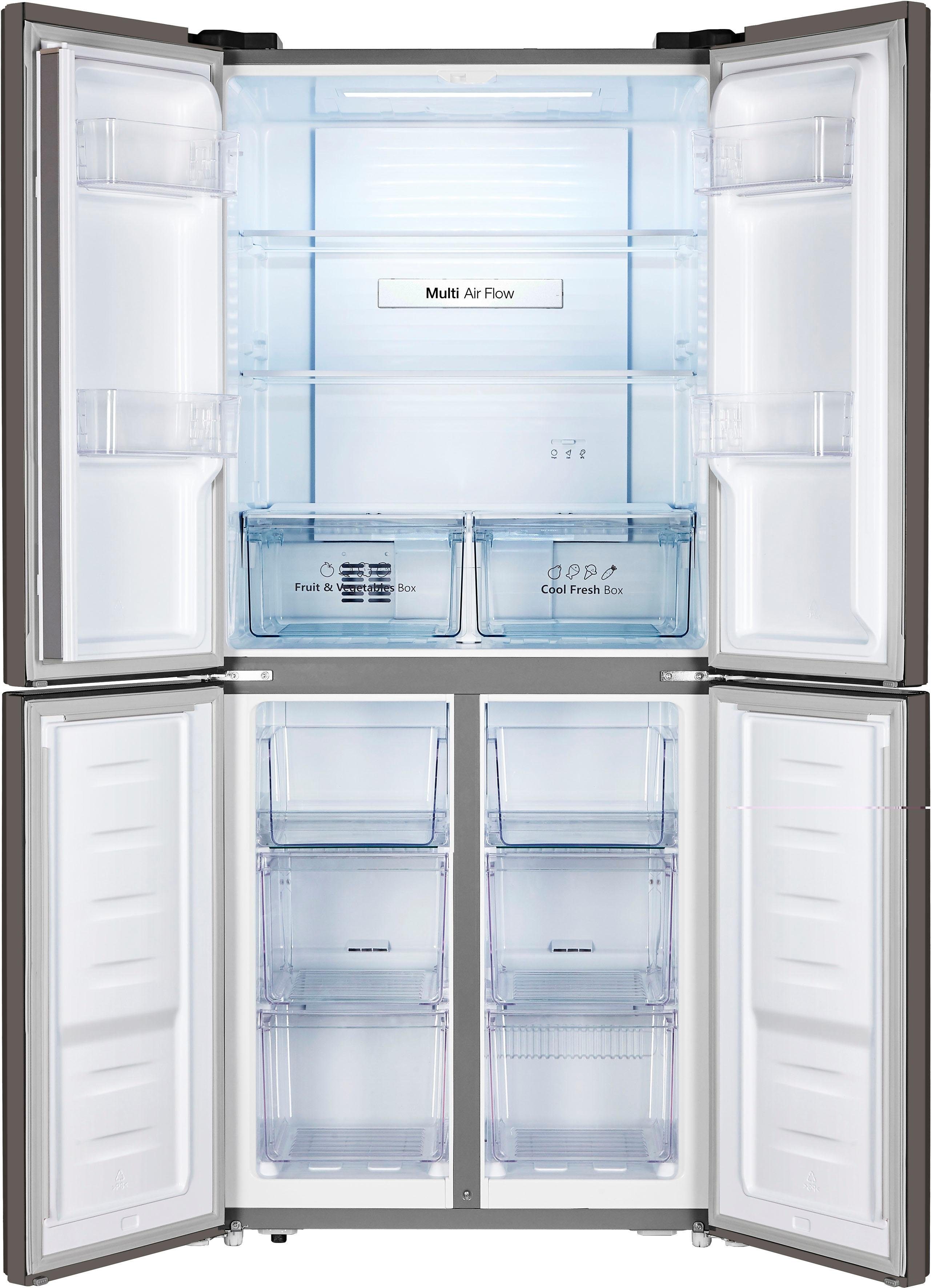 Hisense Multi Door RQ515N4AC2, 181,7 cm hoch, 79,4 cm breit