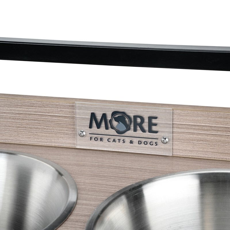 MORE Futternäpfe MORE Foodbar Dining 2x2200ml