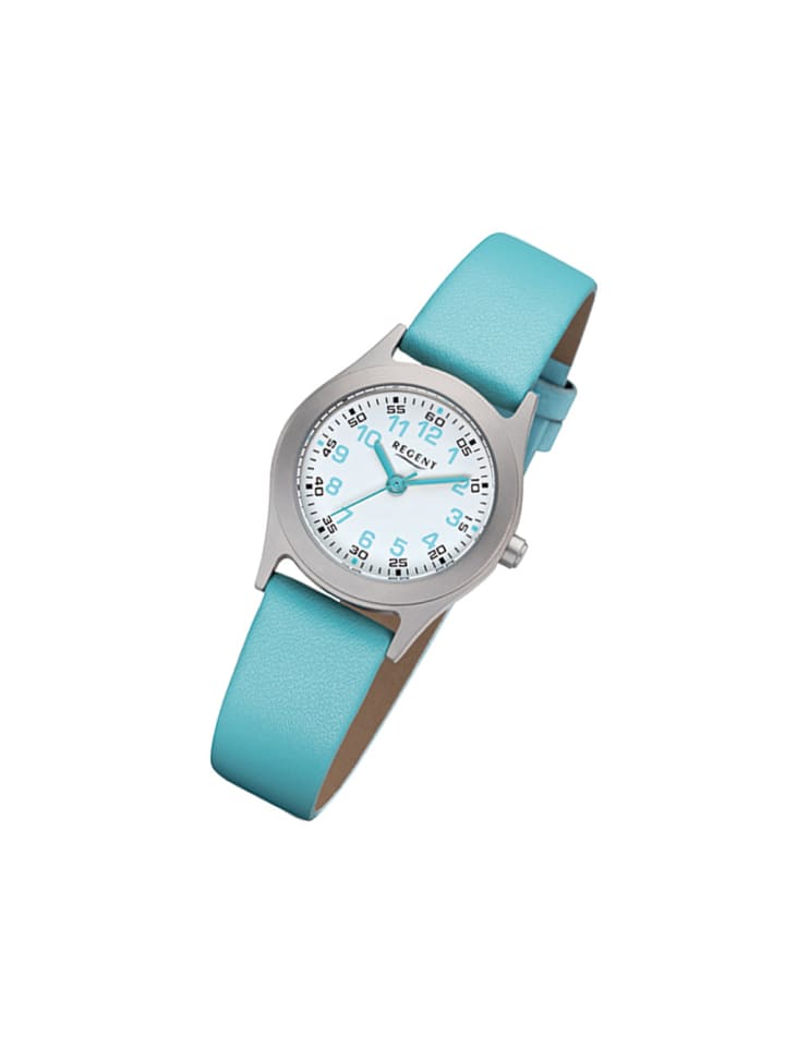 Regent Analog-Armbanduhr Regent Kinderuhren türkis klein (ca. 26mm) günstig kaufen onesize