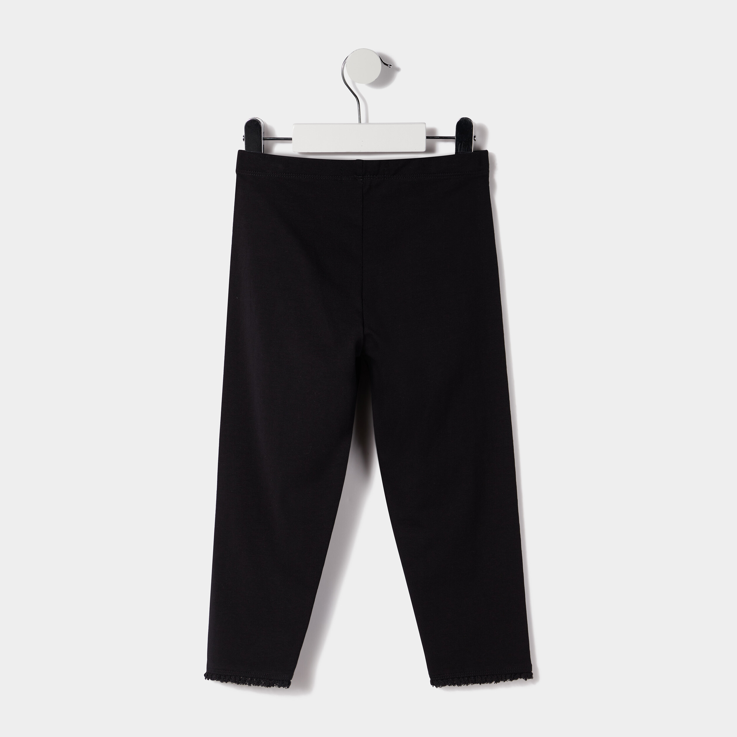 Legging 7 8ème noir fille | La Halle