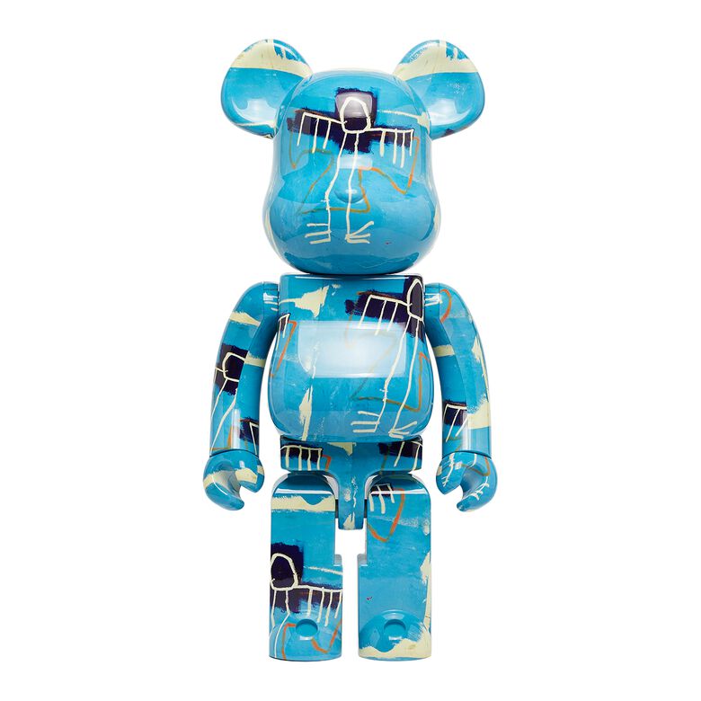 Medicom Bearbrick Basquiat #9 1000% multicolor