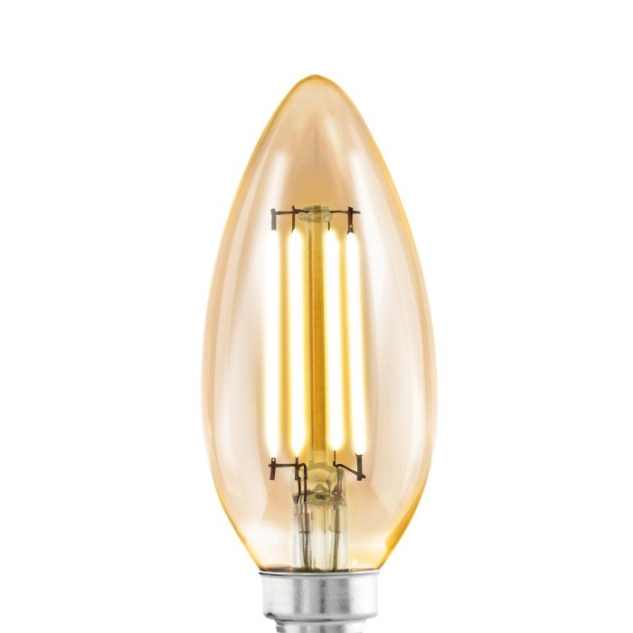 EGLO E14 LED Filament Leuchtmittel Amber warmweiß