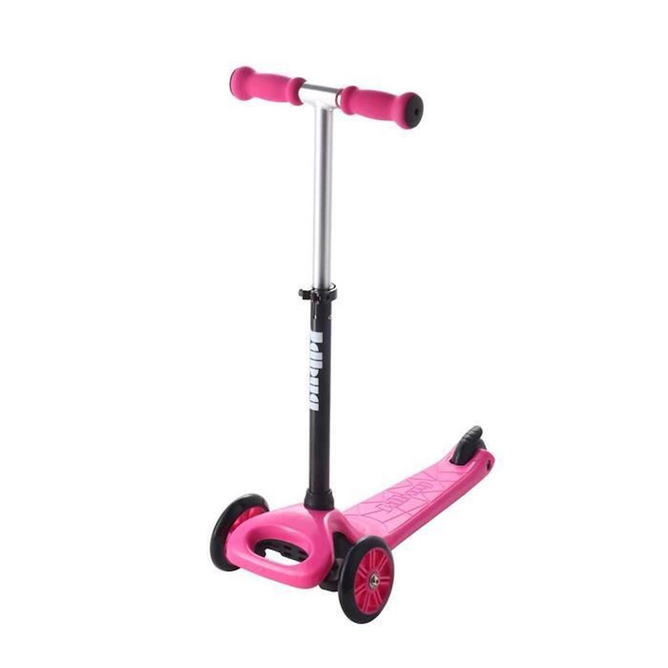 Trottinette JD BUG kiddie trick Rose rose