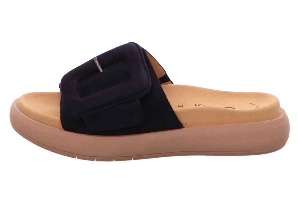 GABOR Sportliche Sandalen blau Gabor Fashion Pantolette 43.751.16 blau