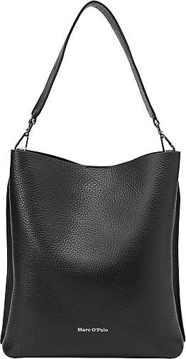 Marc O'Polo Hobo-Bag aus fein genarbtem Rindleder