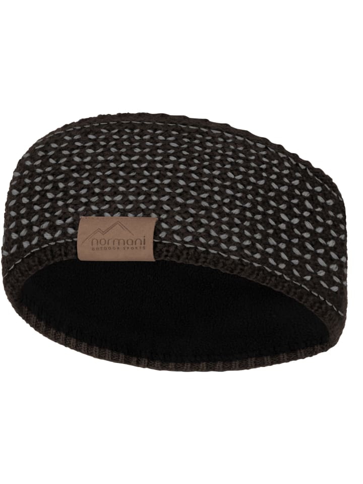 Normani Outdoor Sports Stirnband Lillpite in Braun/Grau günstig kaufen onesize