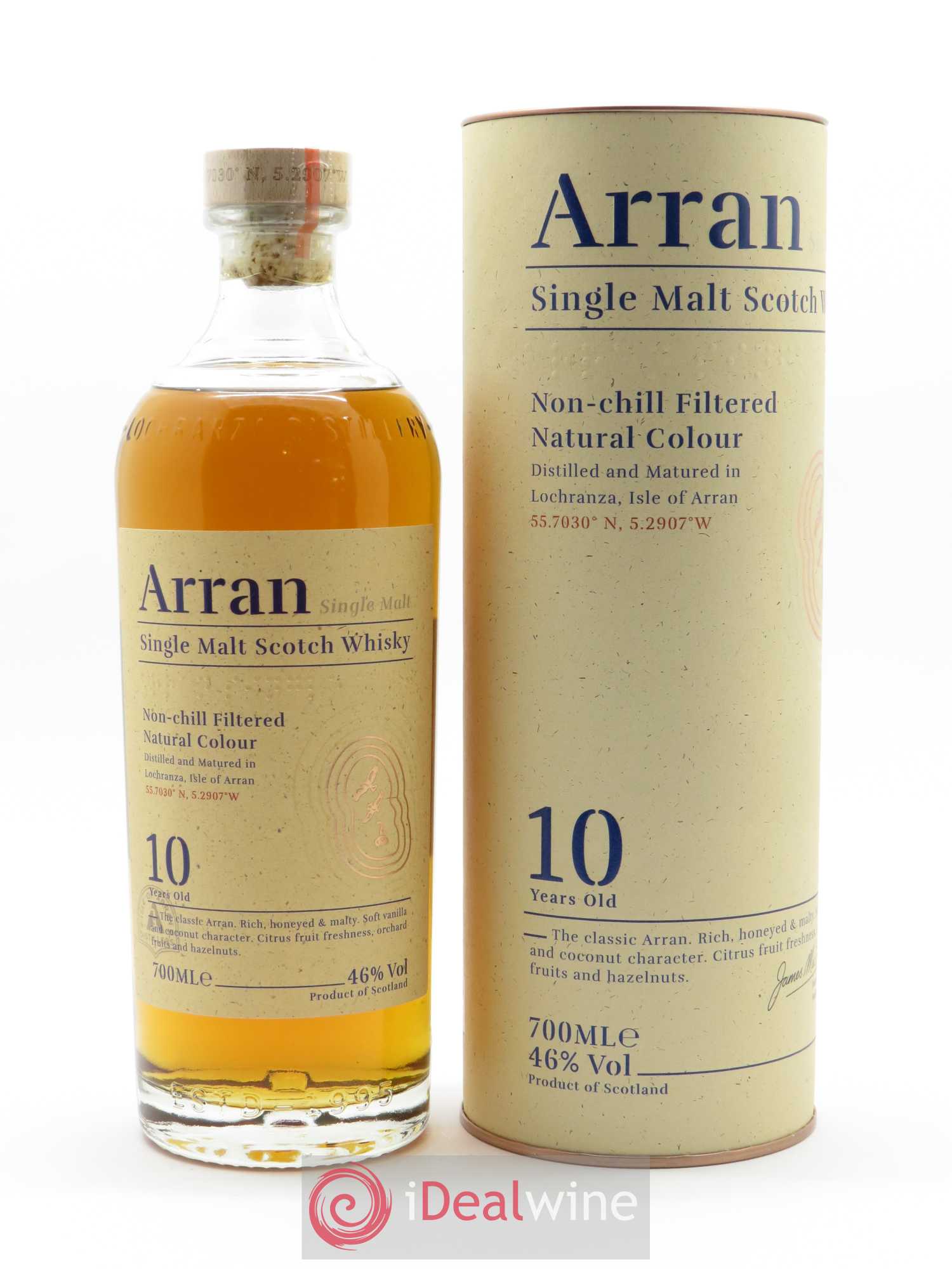 Whisky Arran 10 ans (70cl)  - Lot de 1 Bouteille