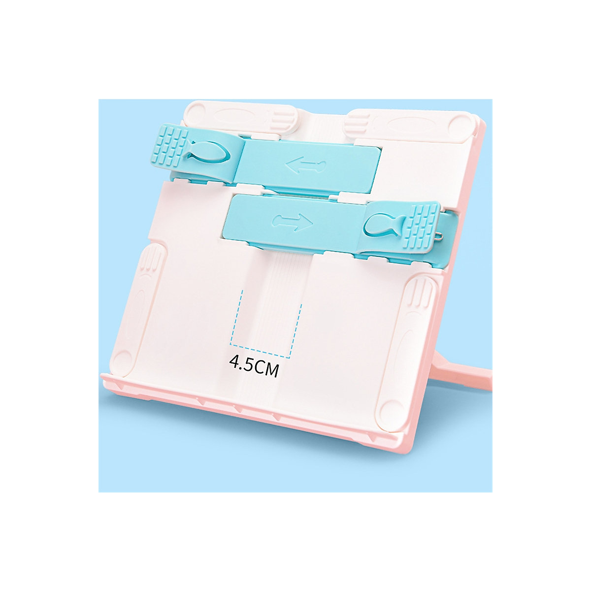 Mattiertes Leseregal, klappbares Leseregal Kinder-Leseregal, tragbarer Buchhalter, Desktop-Bücherregal Briefpapier