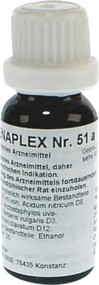 REGENAPLEX Nr.51 a Tropfen zum Einnehmen  15 ml  Tropfen zum Einnehmen