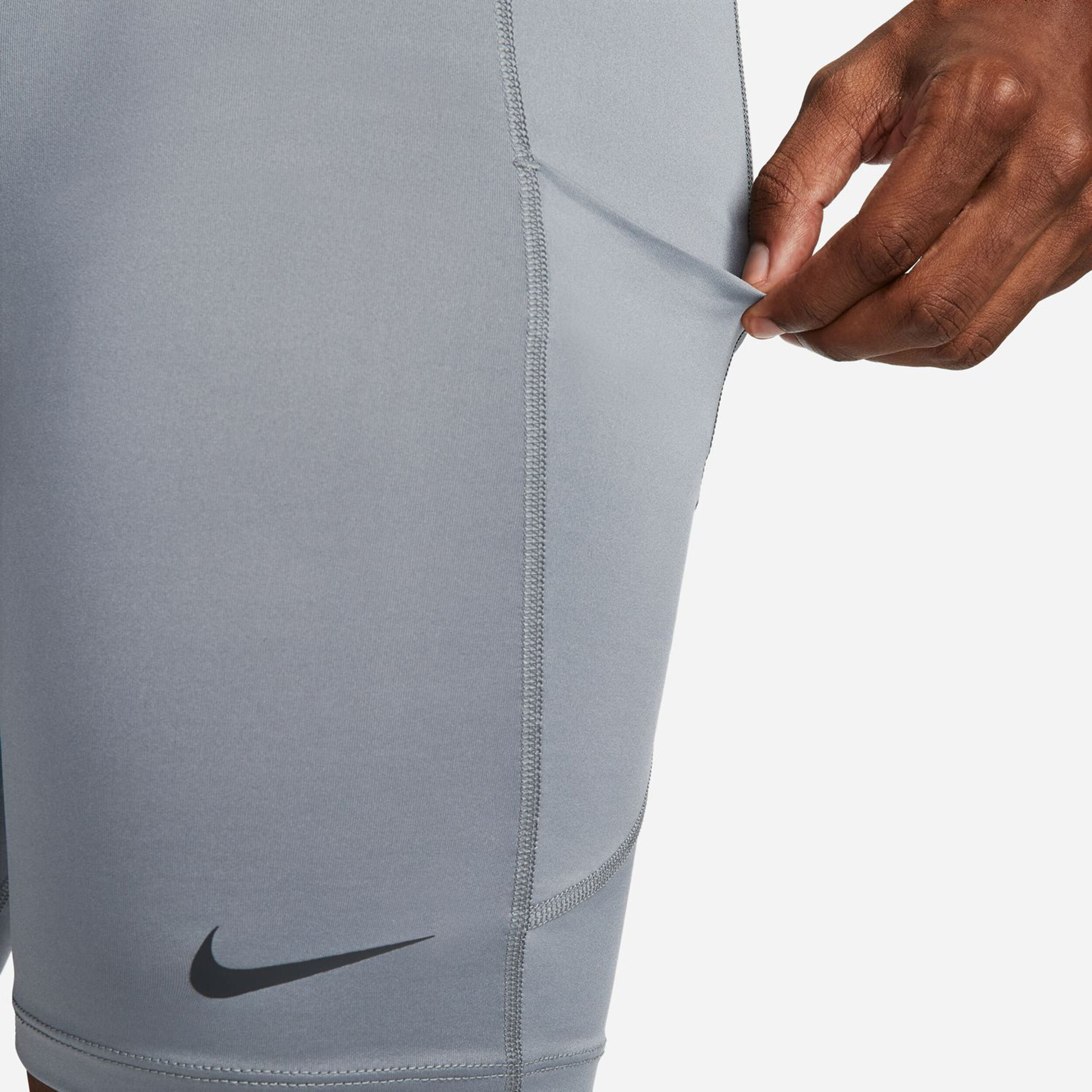 Pro Shorts Herren - Hellgrau, Schwarz