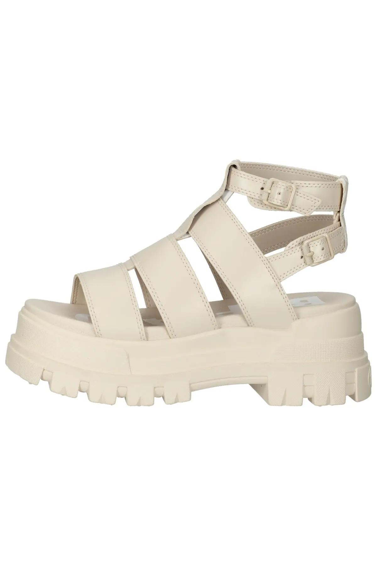 Buffalo  Sandalette - Ecru - Flacher Absatz