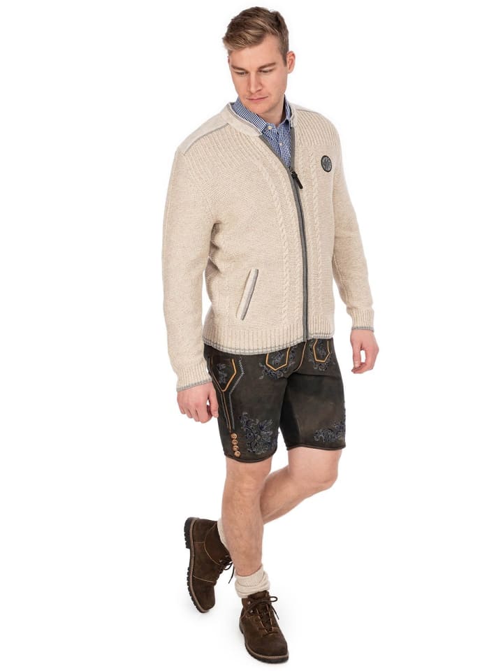 Spieth & Wensky Strickjacke DAHLEM in natur günstig kaufen