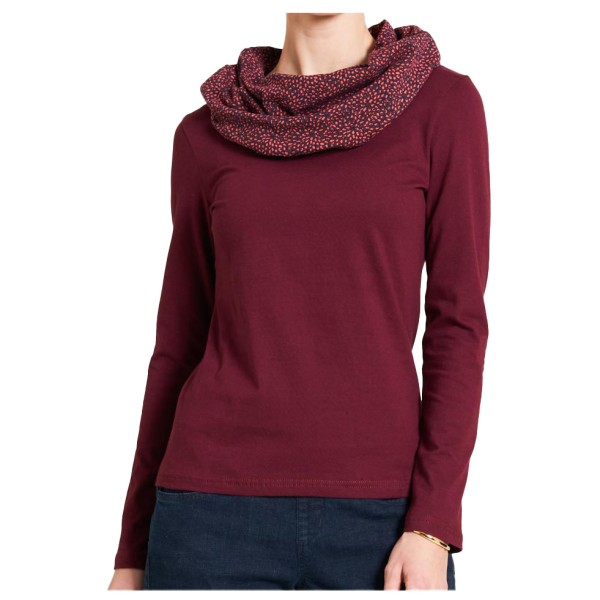 Tranquillo - Women's Pullover mit großem Kragen - Longsleeve