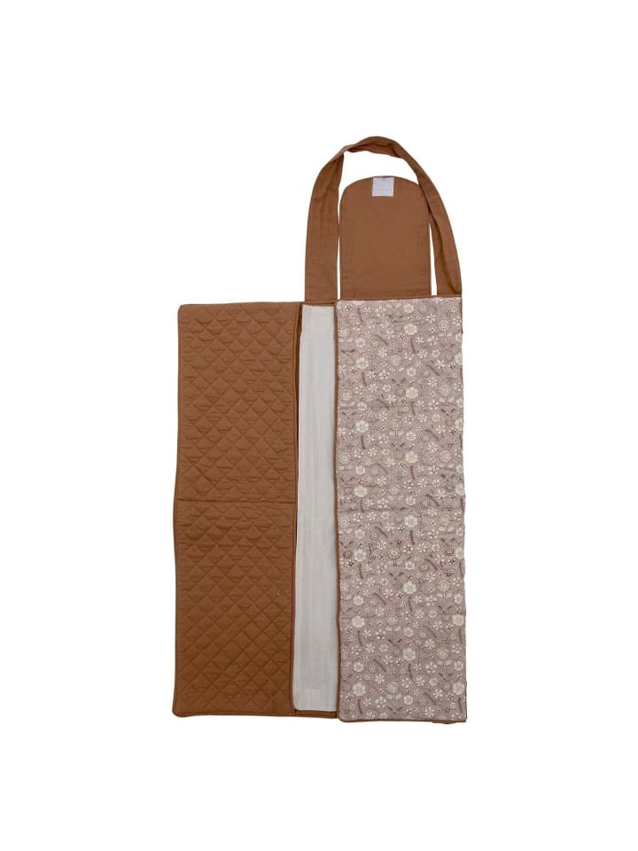 Bloomingville mini Wickelauflage Thanne in Braun | Altrosa günstig kaufen onesize
