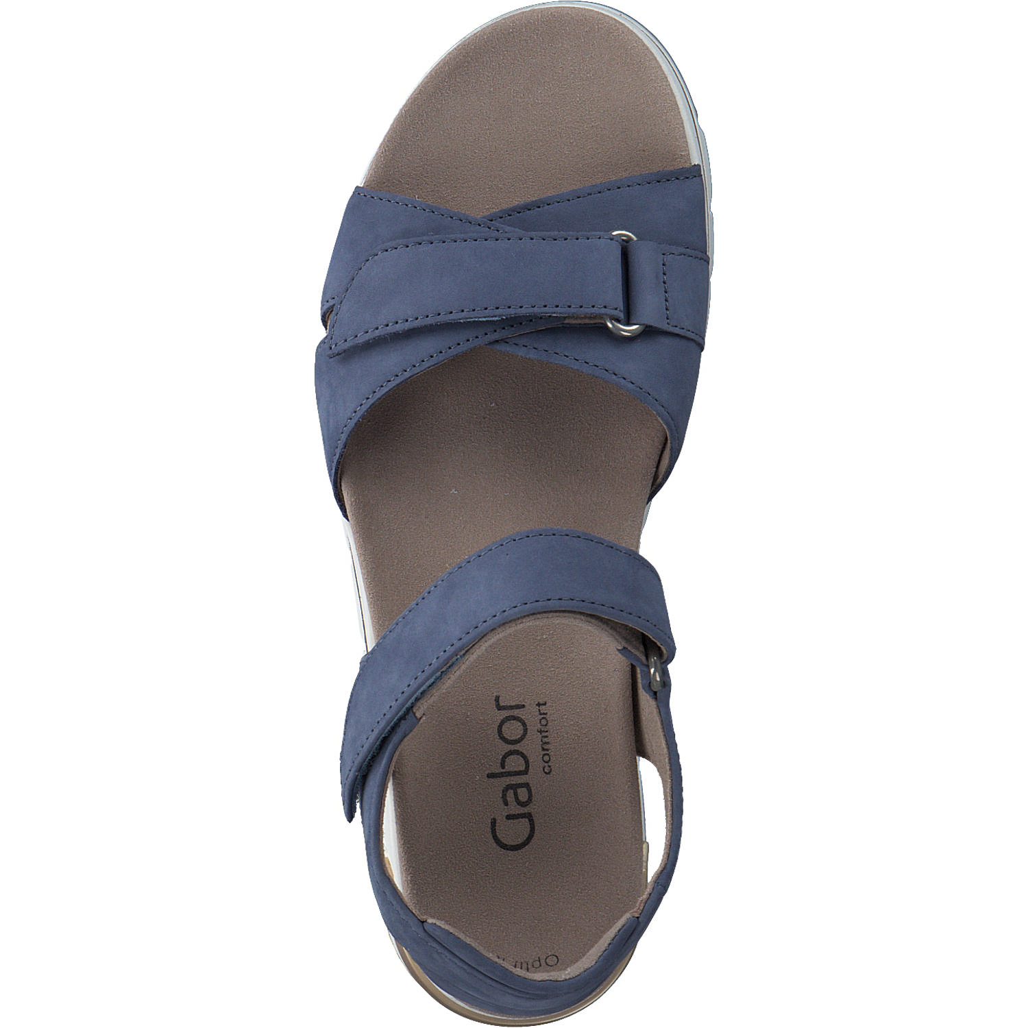 Gabor 86.734, Klassische Sandalen, Damen, Blau