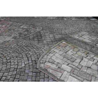 Cobblestone City 3x3 Gaming Mat 2.0