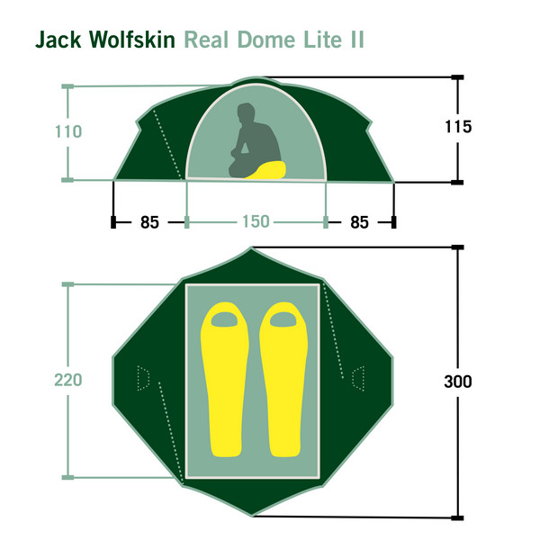 REAL DOME LITE II - Kuppelzelt