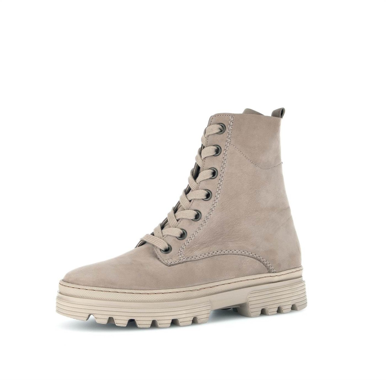 GABOR Freizeit Schnürer beige Gabor Comfort Biker- und Combat Boots 32