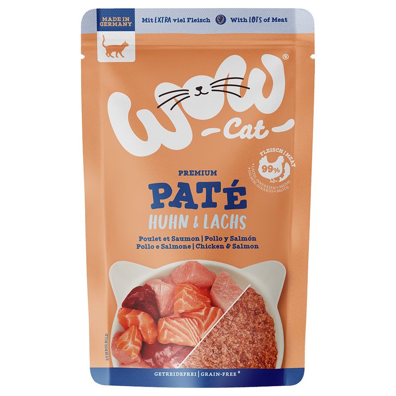 Sparpaket WOW Cat Adult Multipack 24 x 125 g