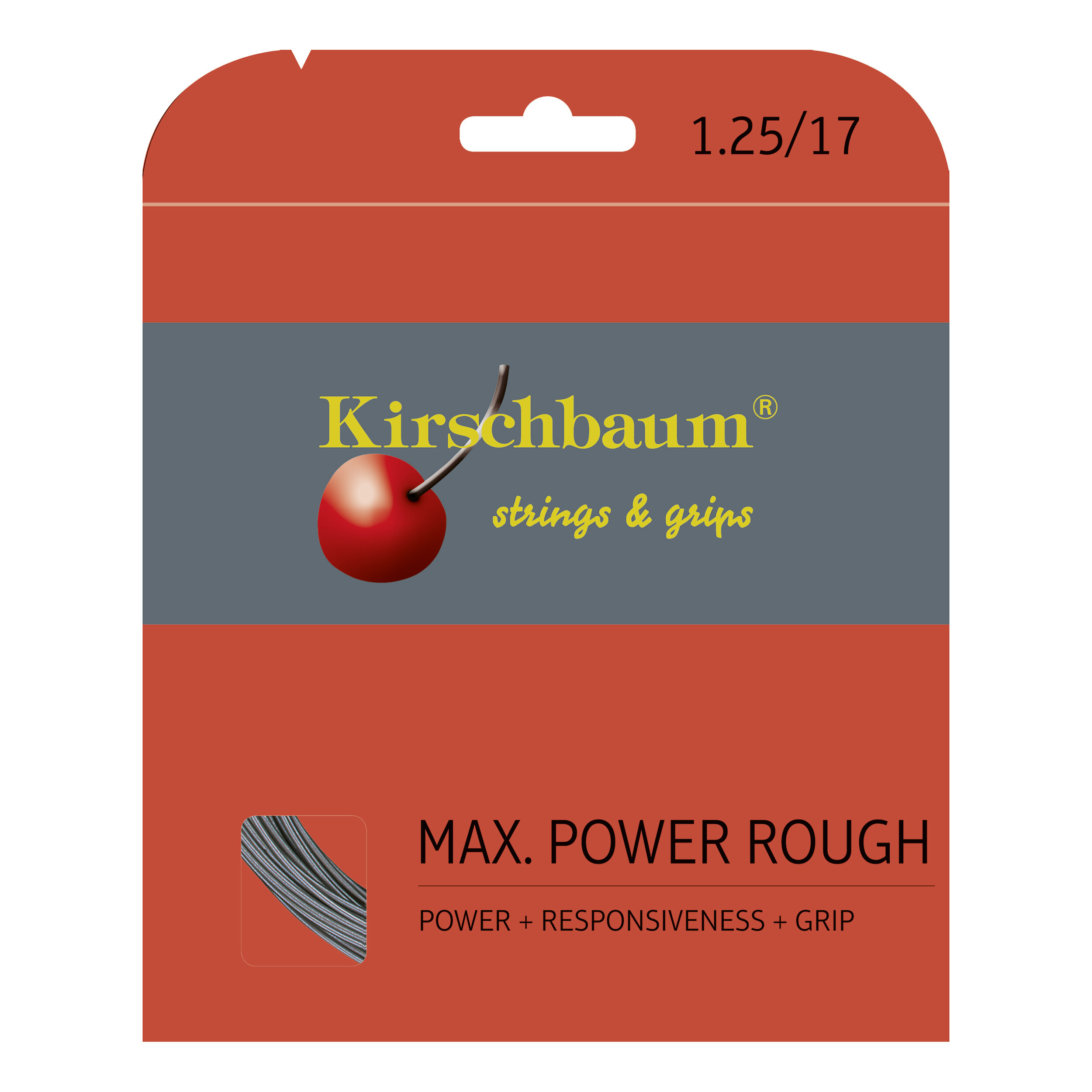 Max Power Rough Saitenset 12m - Anthrazit