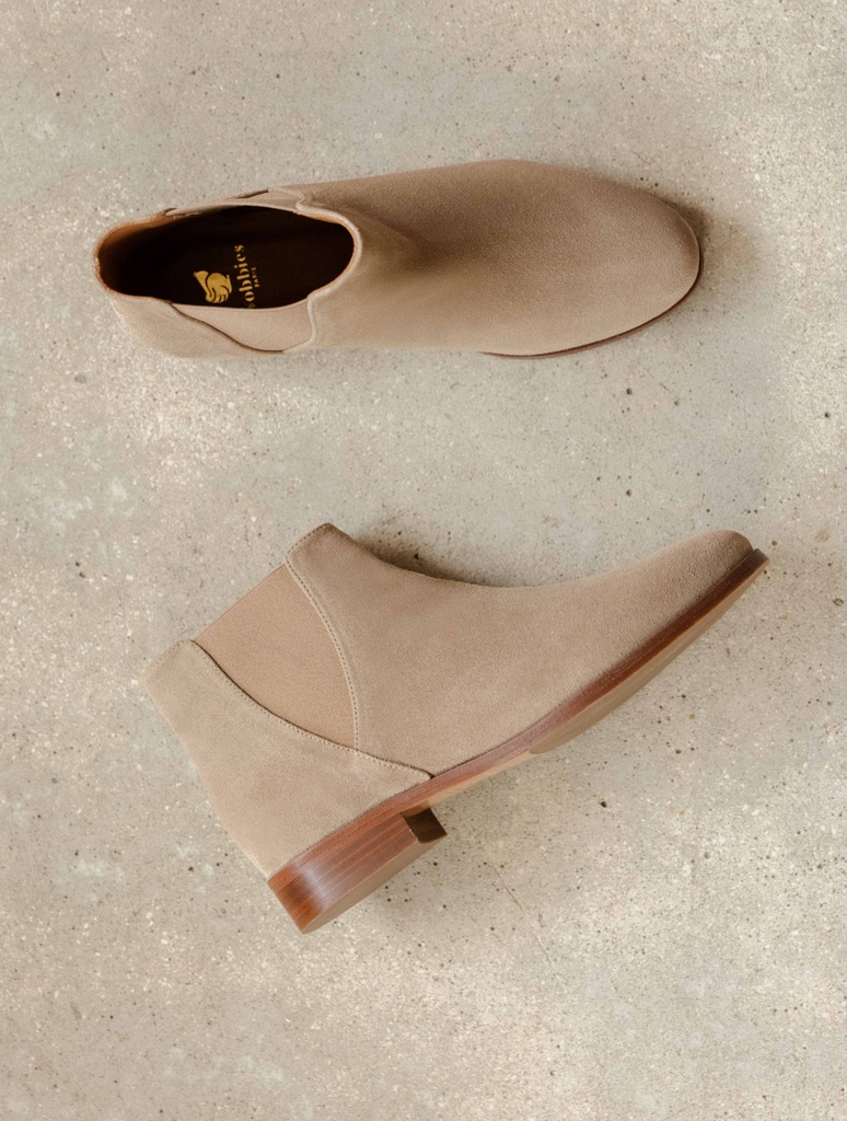 Chelsea - Taupe Mohair