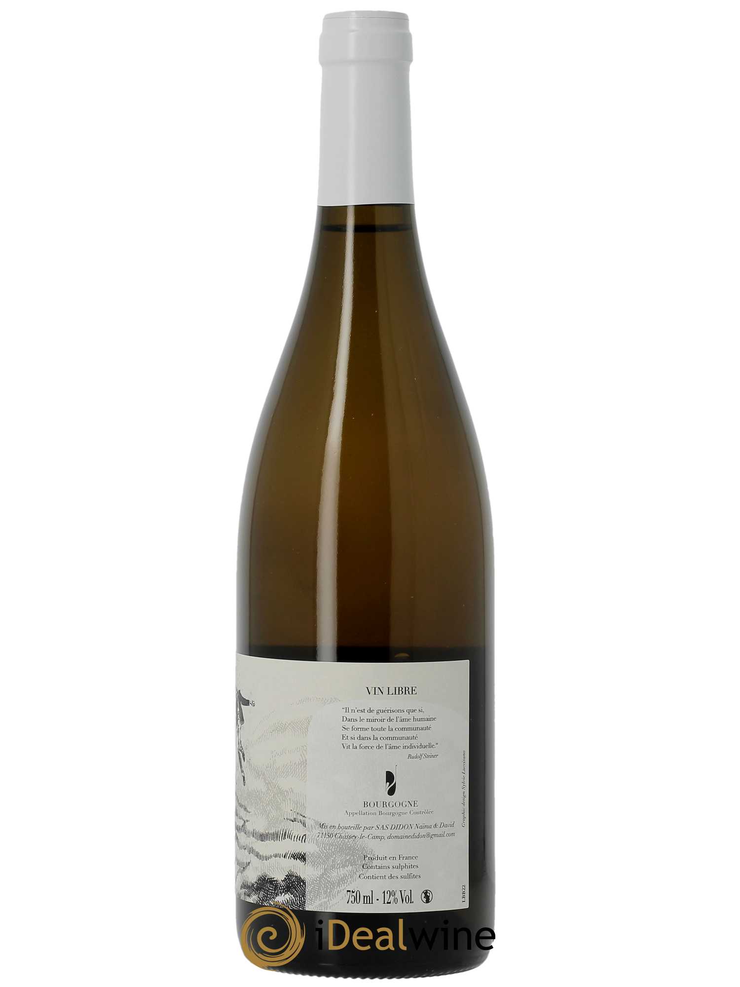 Bourgogne Didon (Domaine)  2022 - Lot de 1 Bouteille
