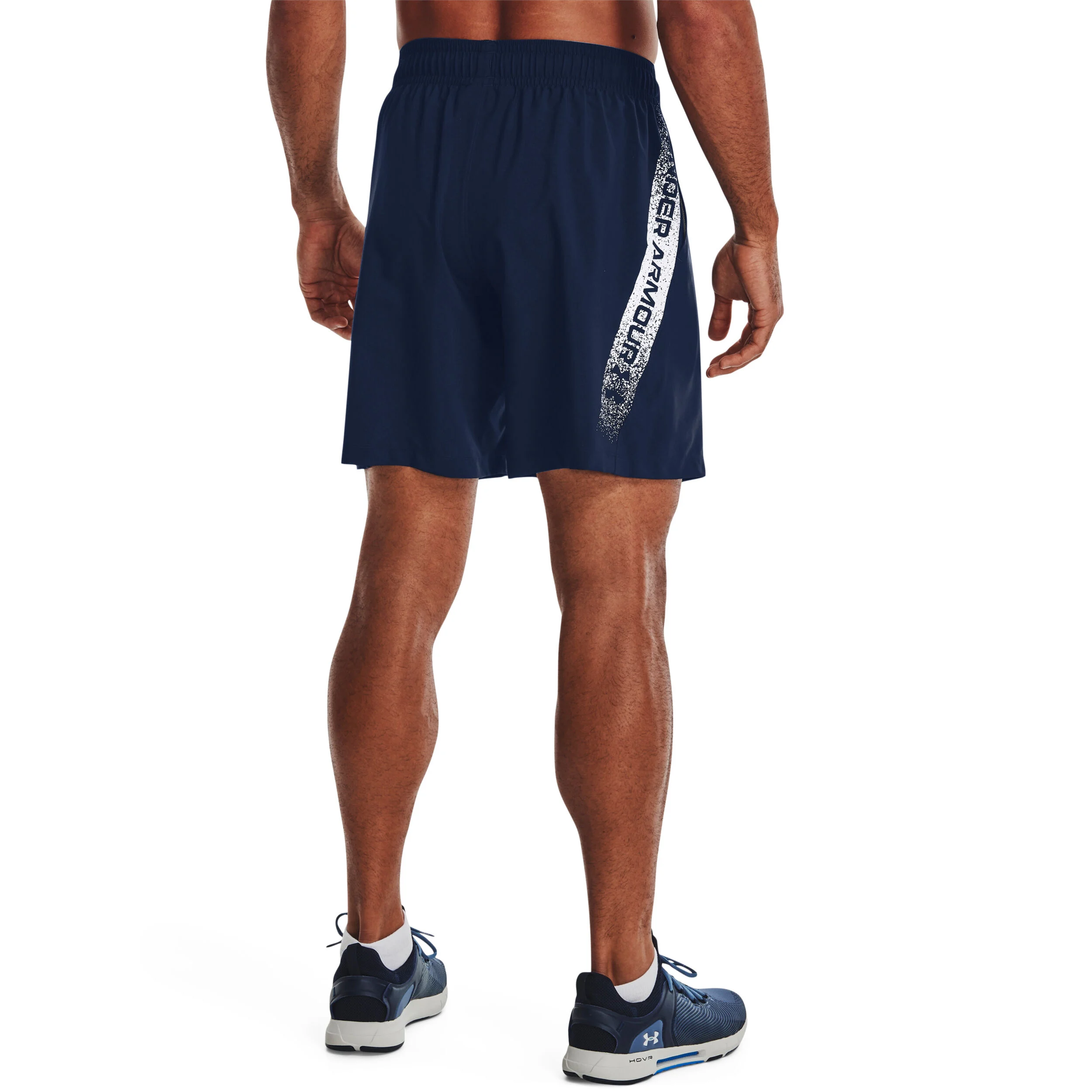 Woven Graphic Shorts Herren - Blau