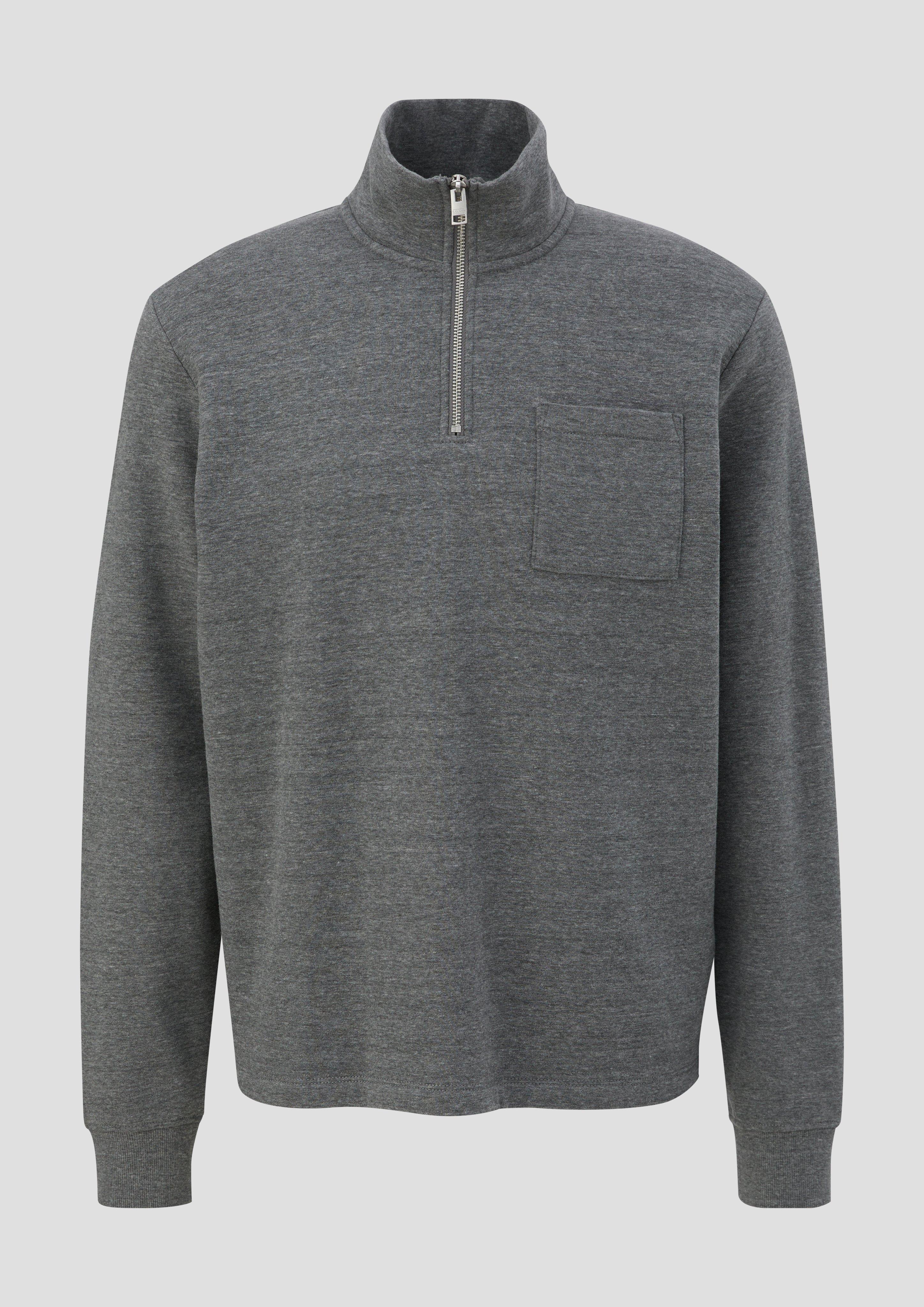 Sweatshirt mit Brusttasche  2135755-9730