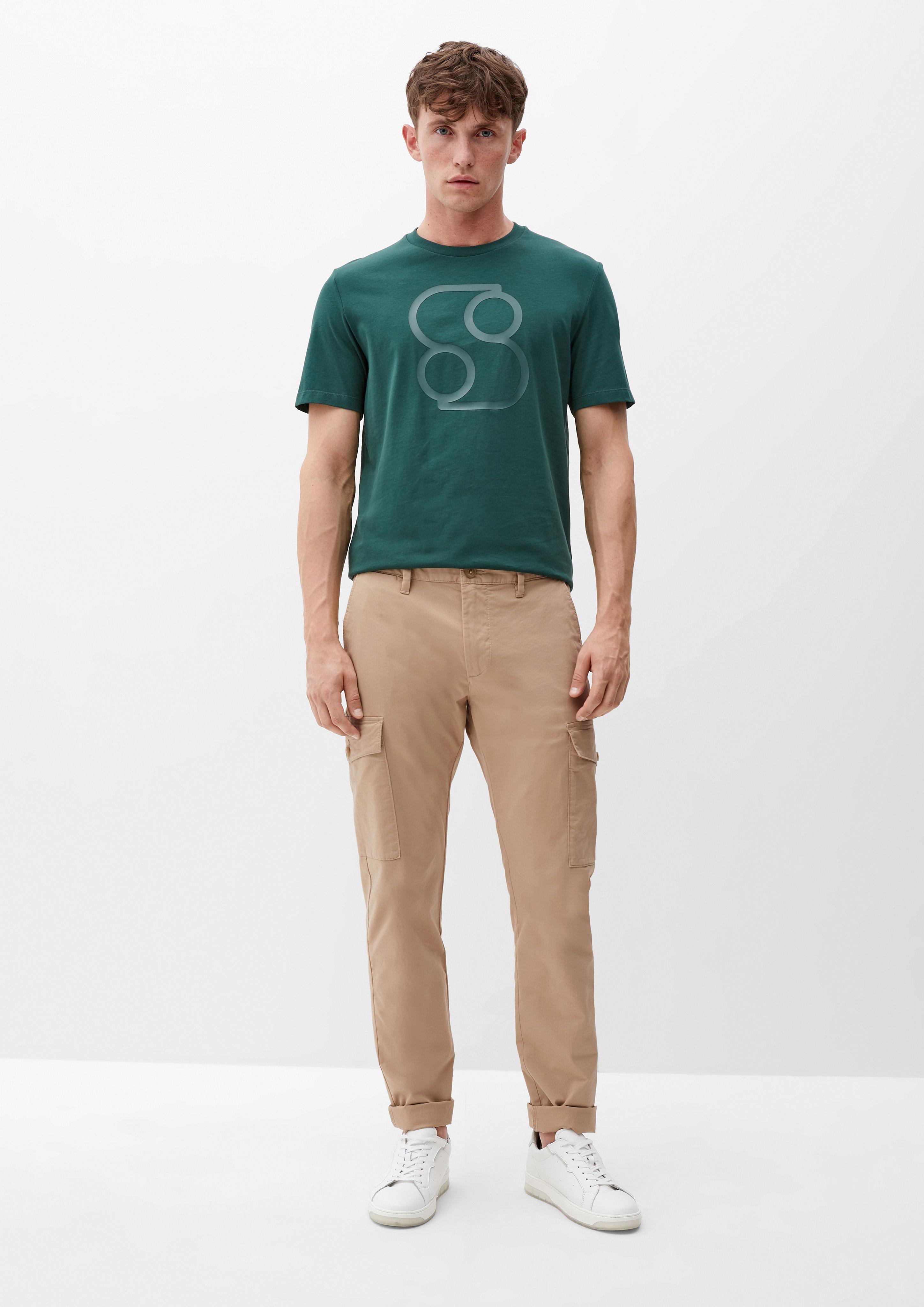 Regular: Elastische Cargohose  2121476-8195